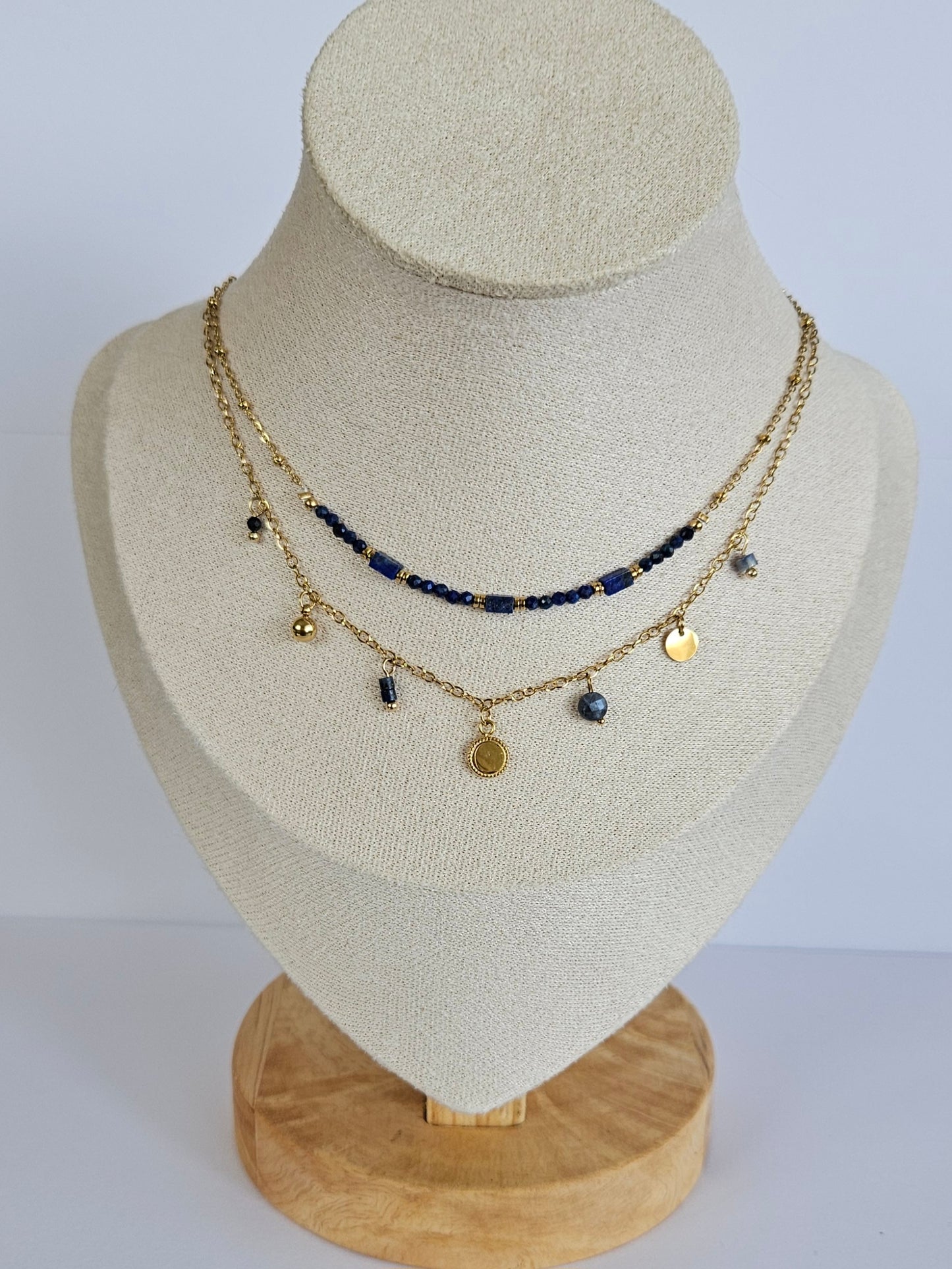 Collier- Kenya (Lapis-Lazuli)