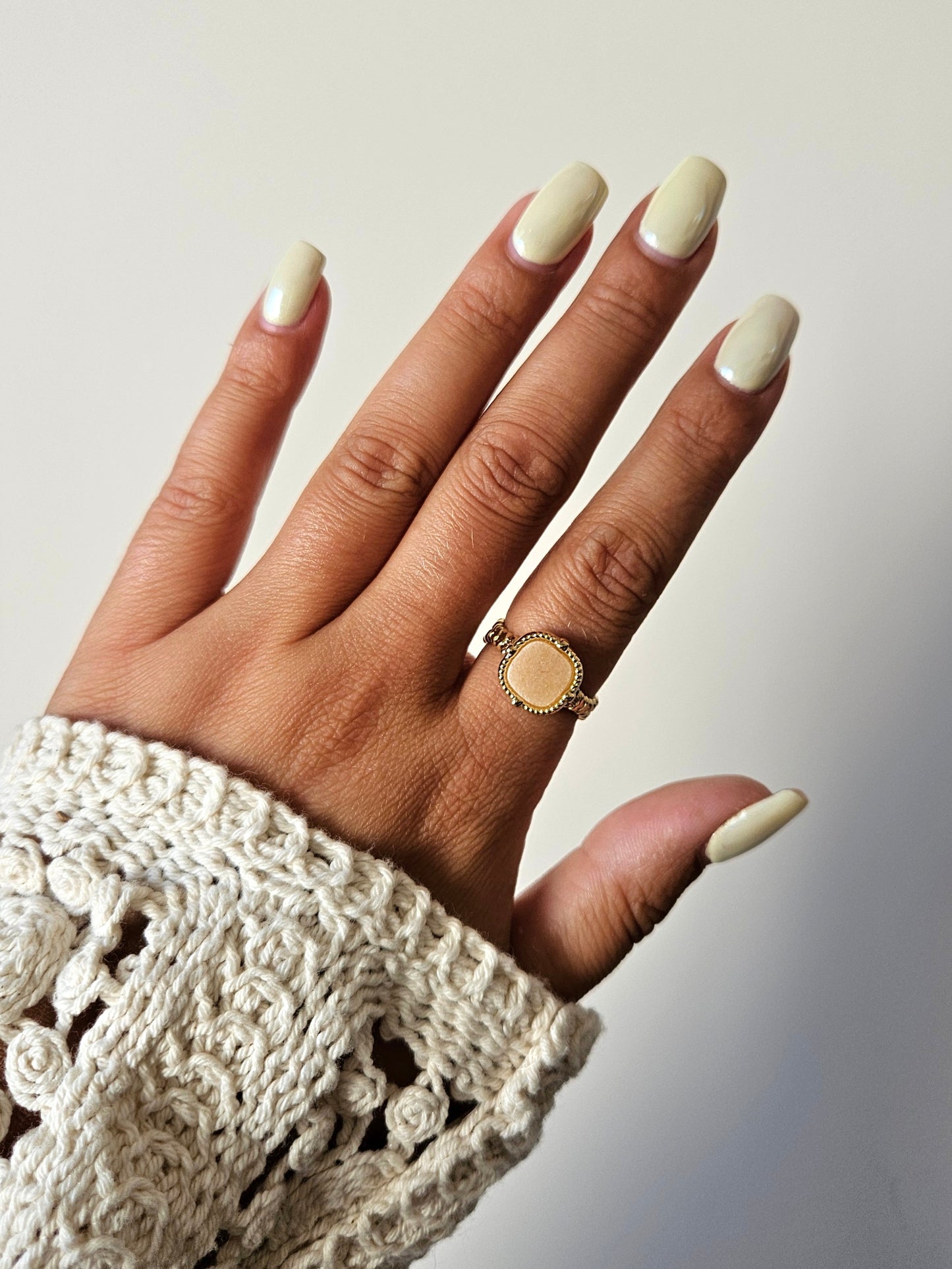 Bague Louise - beige