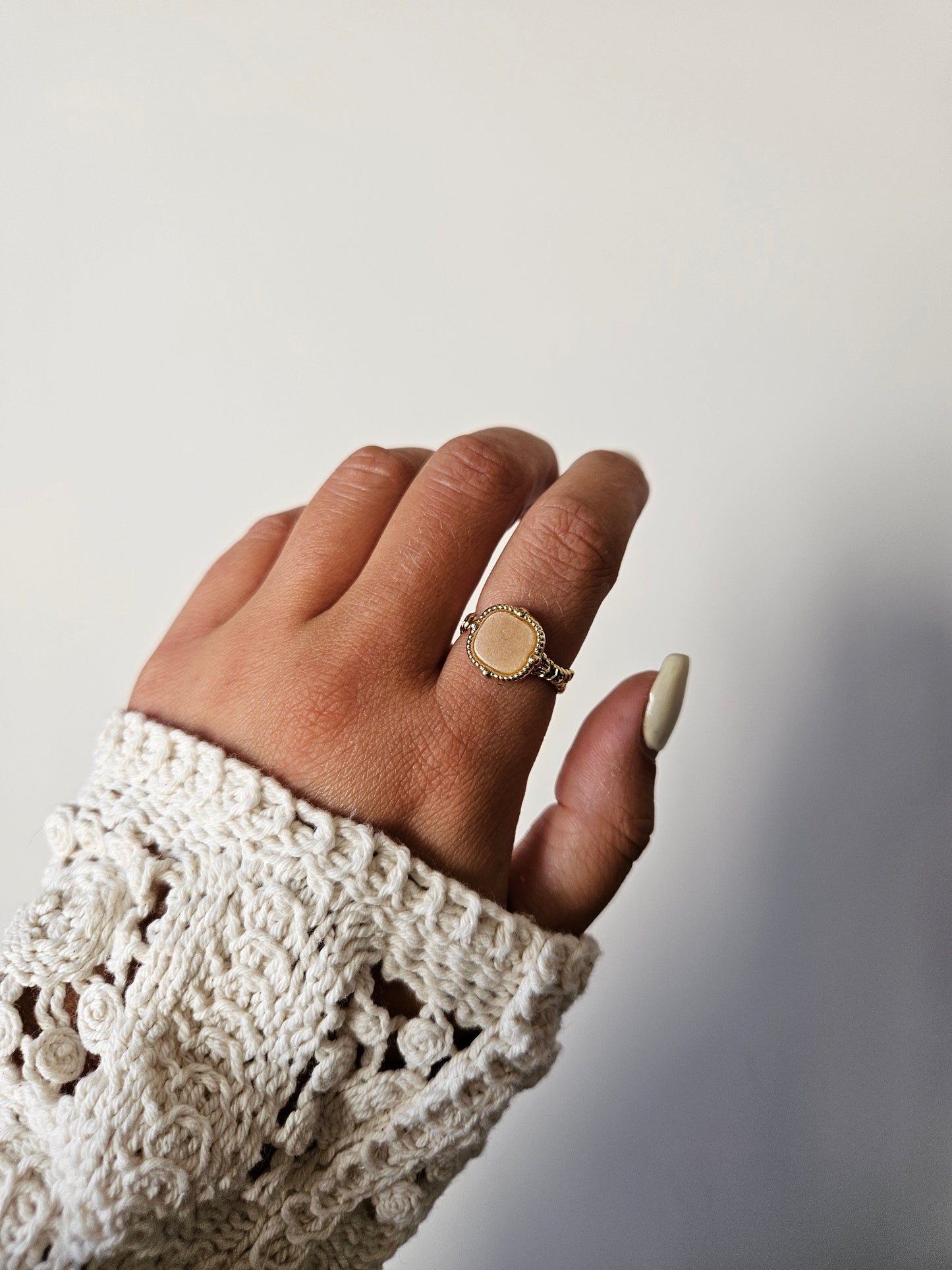 Bague Louise - beige