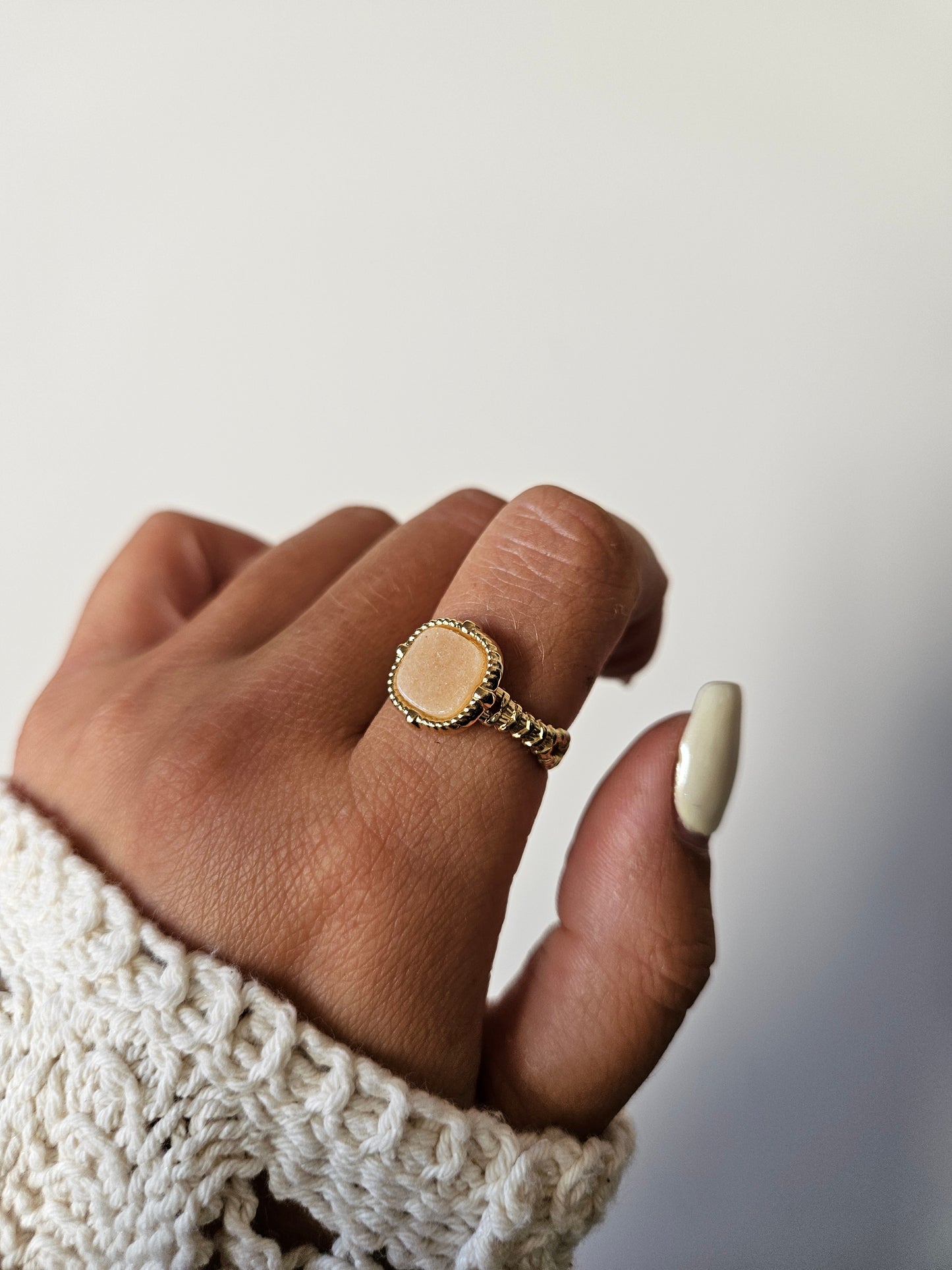 Bague Louise - beige
