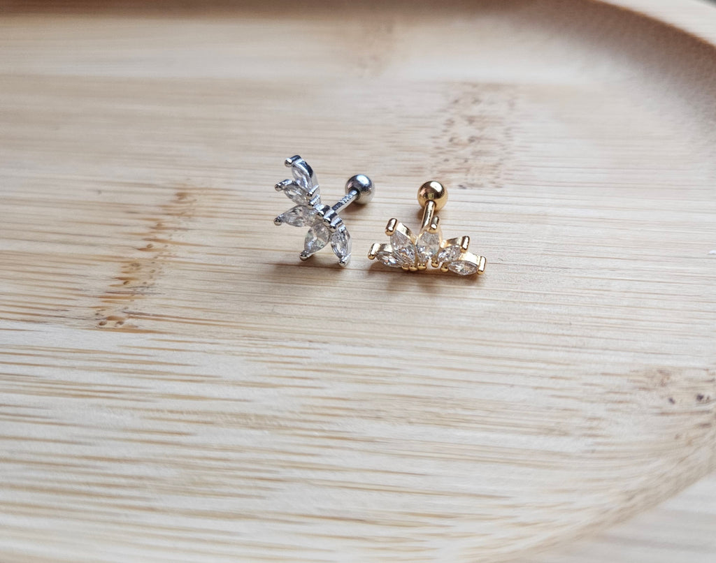 Piercing - Jade (Argent 925)