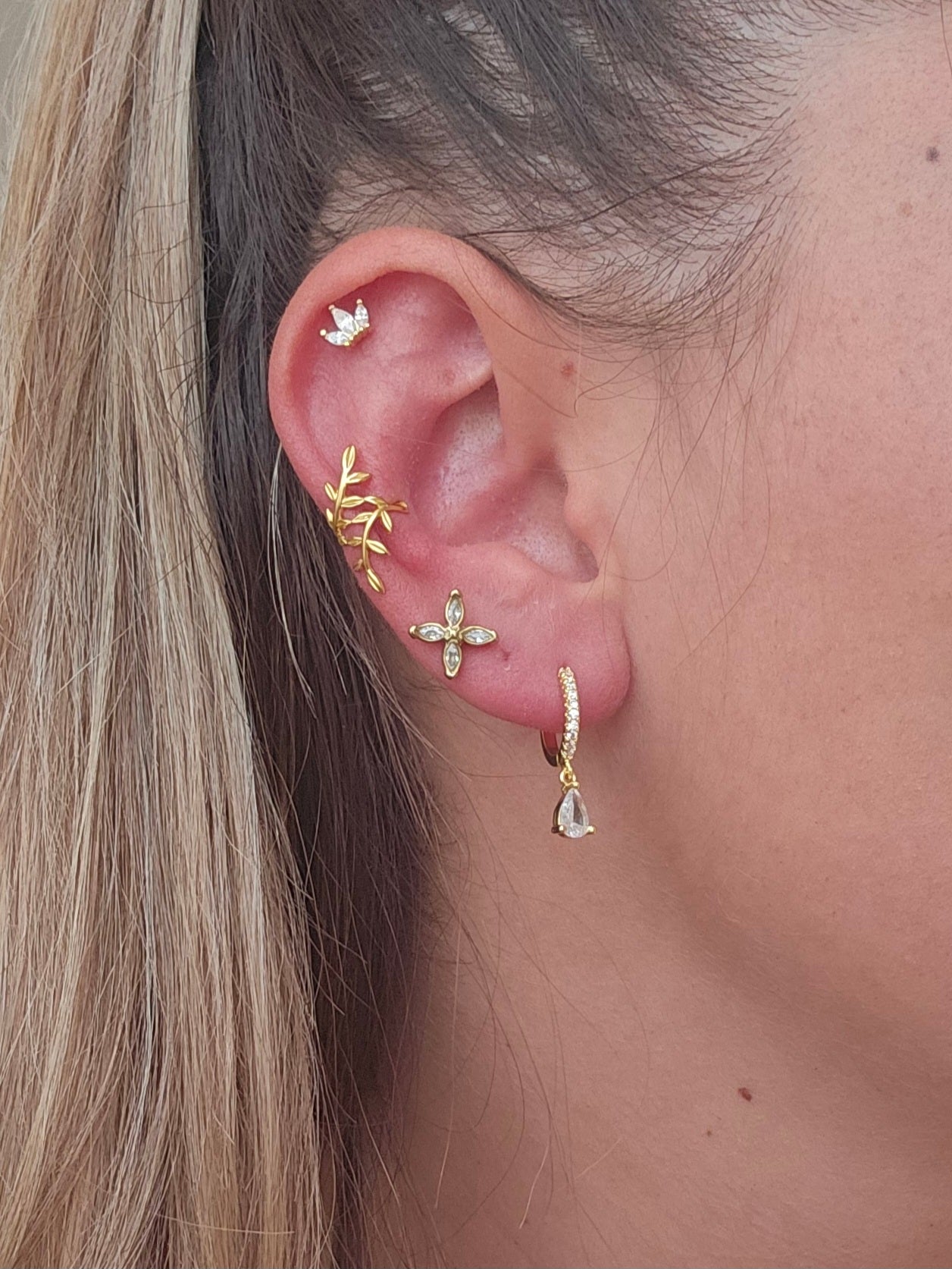 Bague d'oreille - Zoé (argent 925)