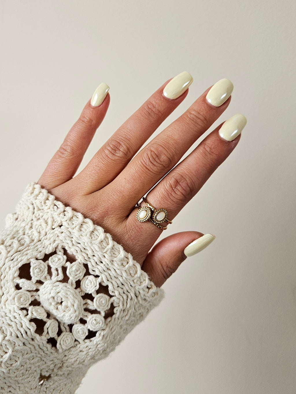 Bague Luna - Blanche