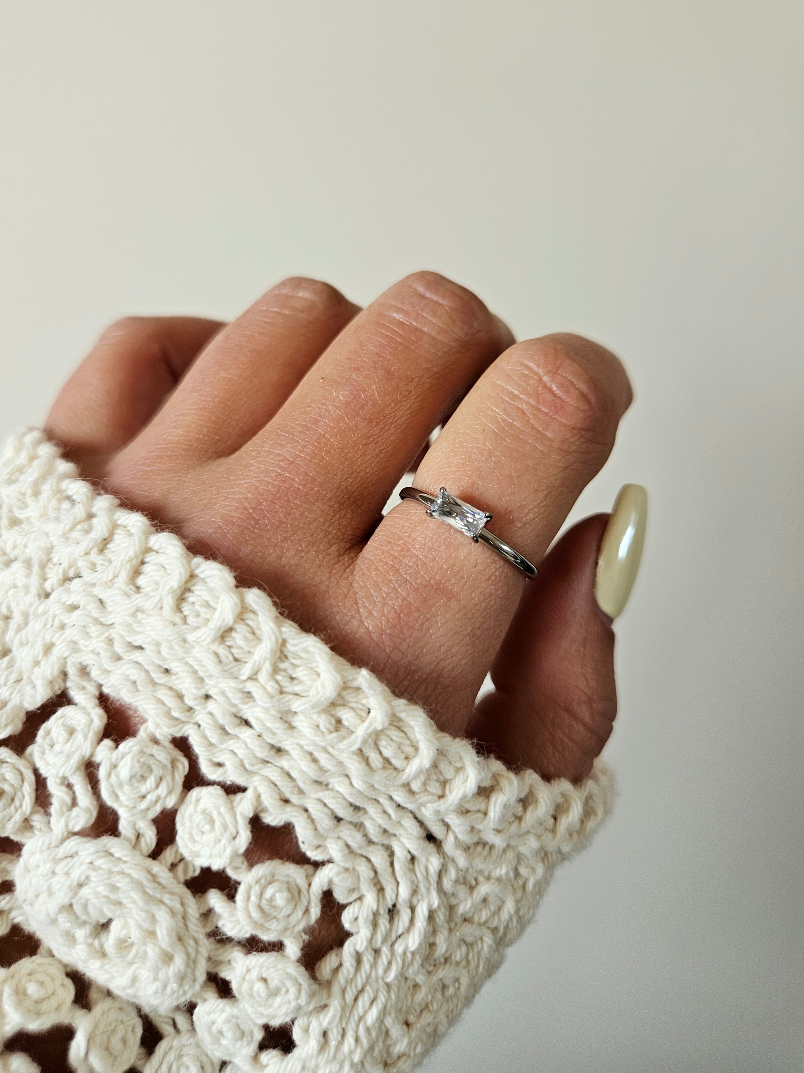 Bague Tina - argenté