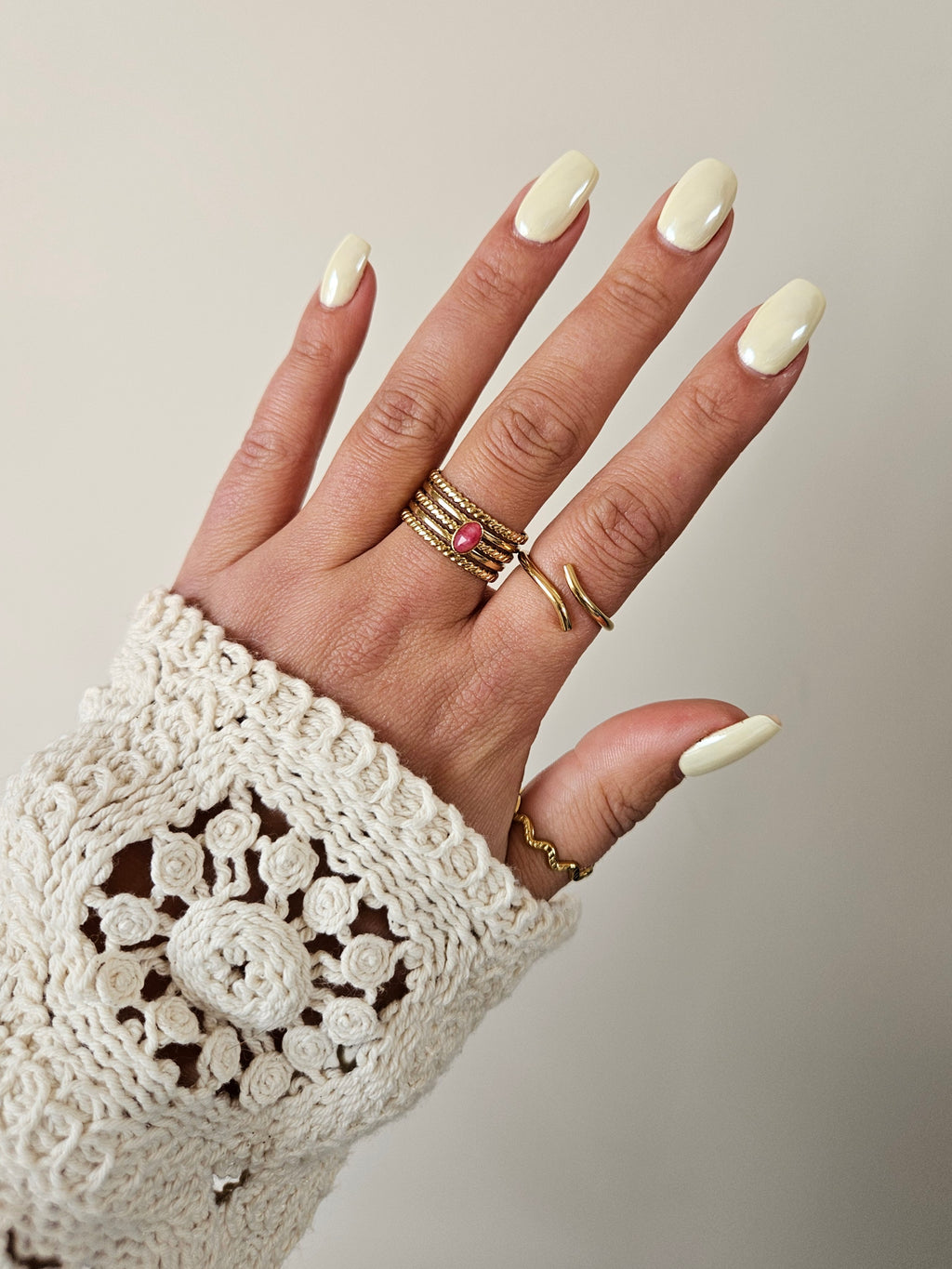 Bague Anaïs- Fushia