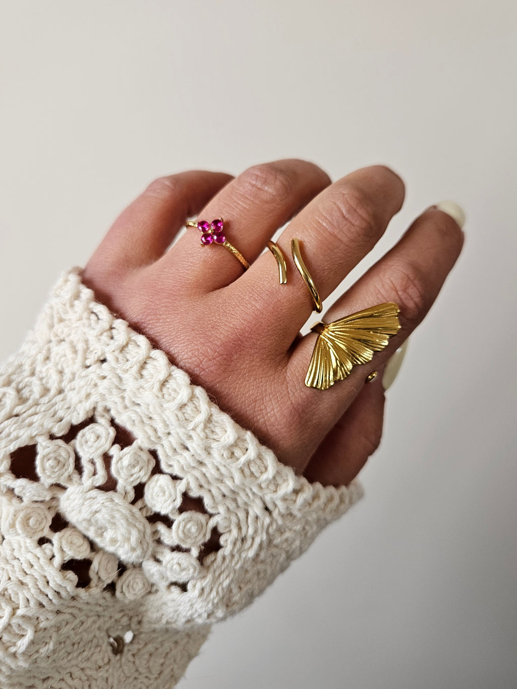 Bague Adèle - Doré