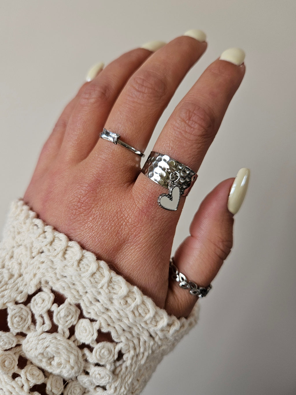 Bague Tina - argenté