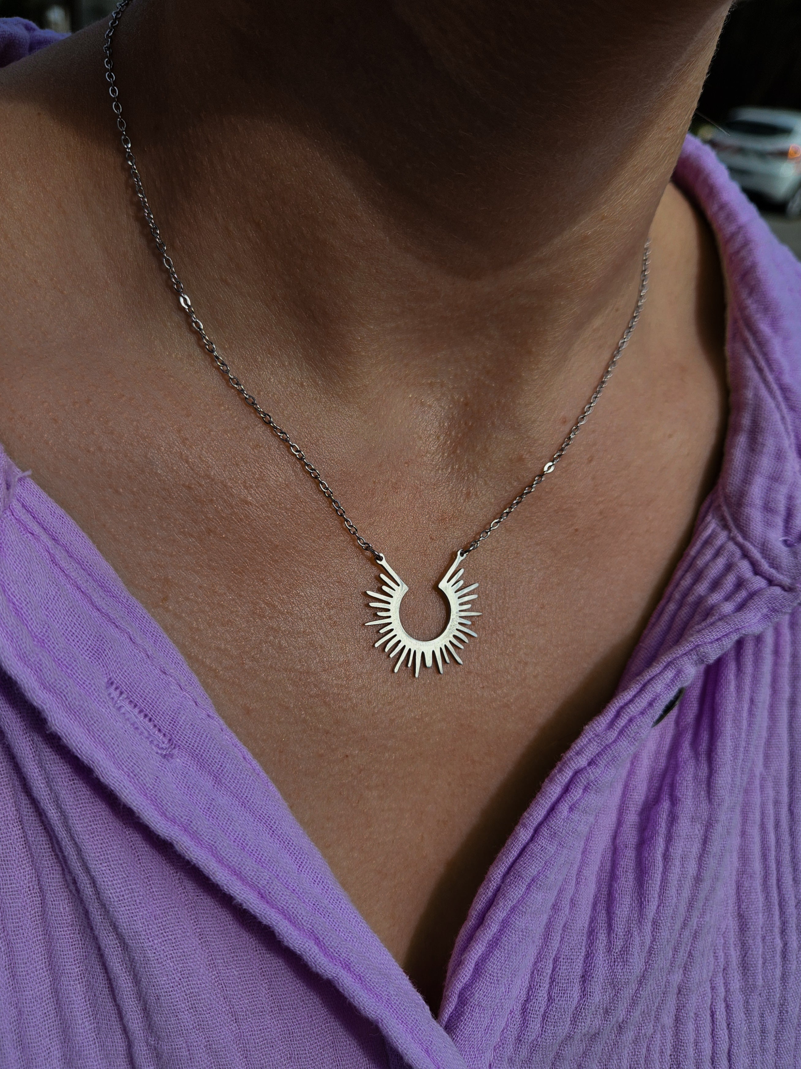 Collier Málaga- Argenté