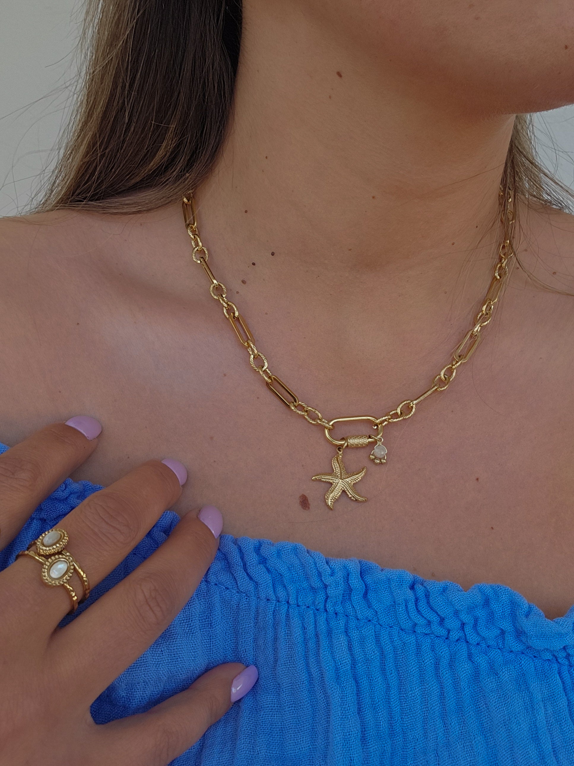 Collier Calvi - Doré