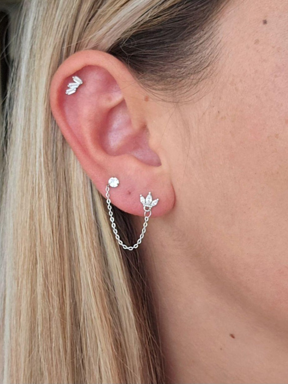 Piercing - Cléa (argent 925)