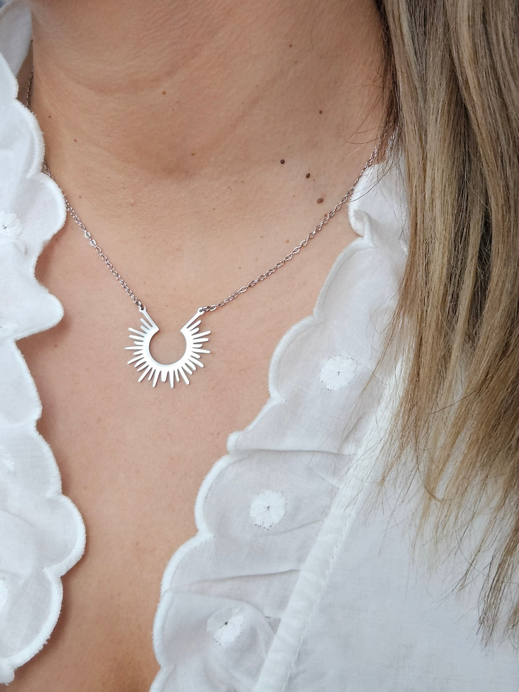 Collier Málaga- Argenté