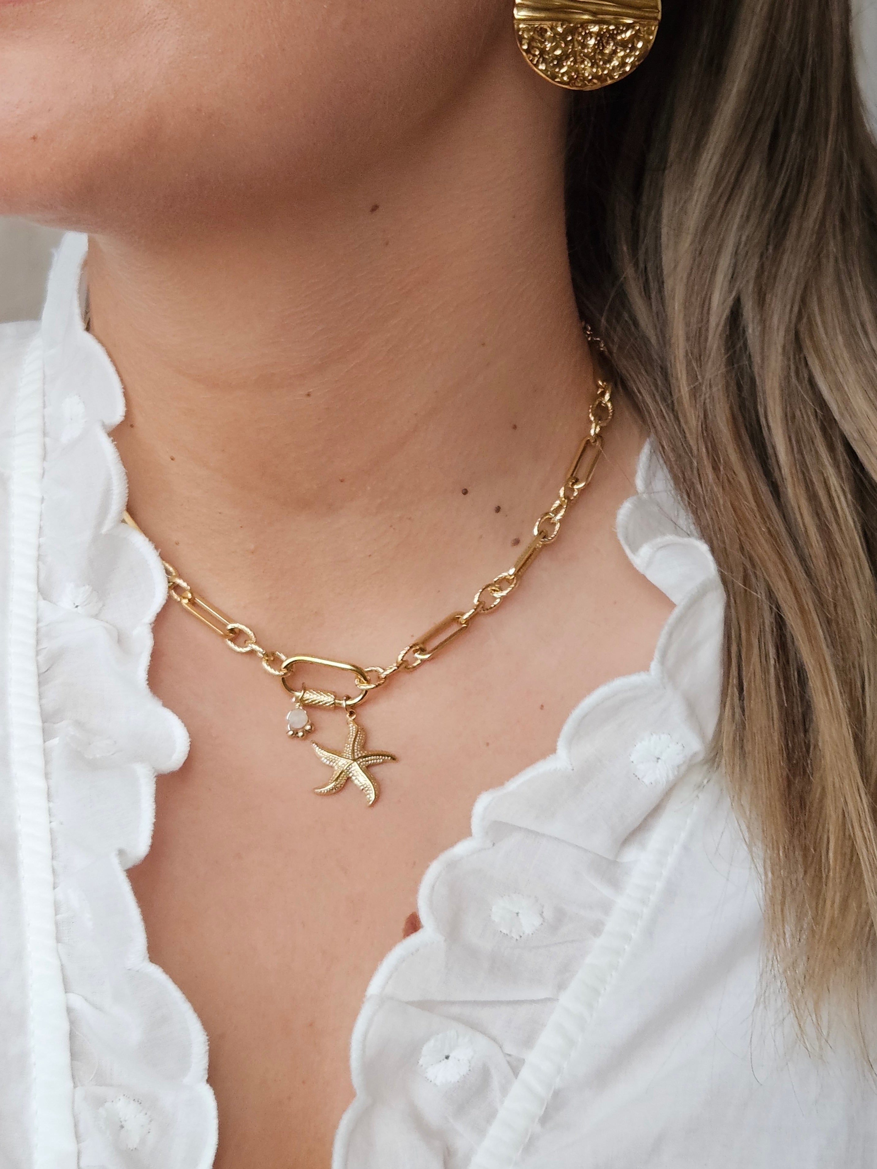 Collier Calvi - Doré