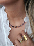 Collier Bali - Violet