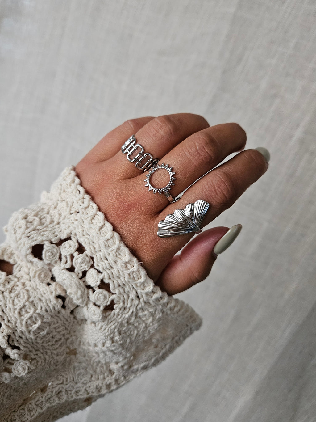 Bague Mia - Argenté