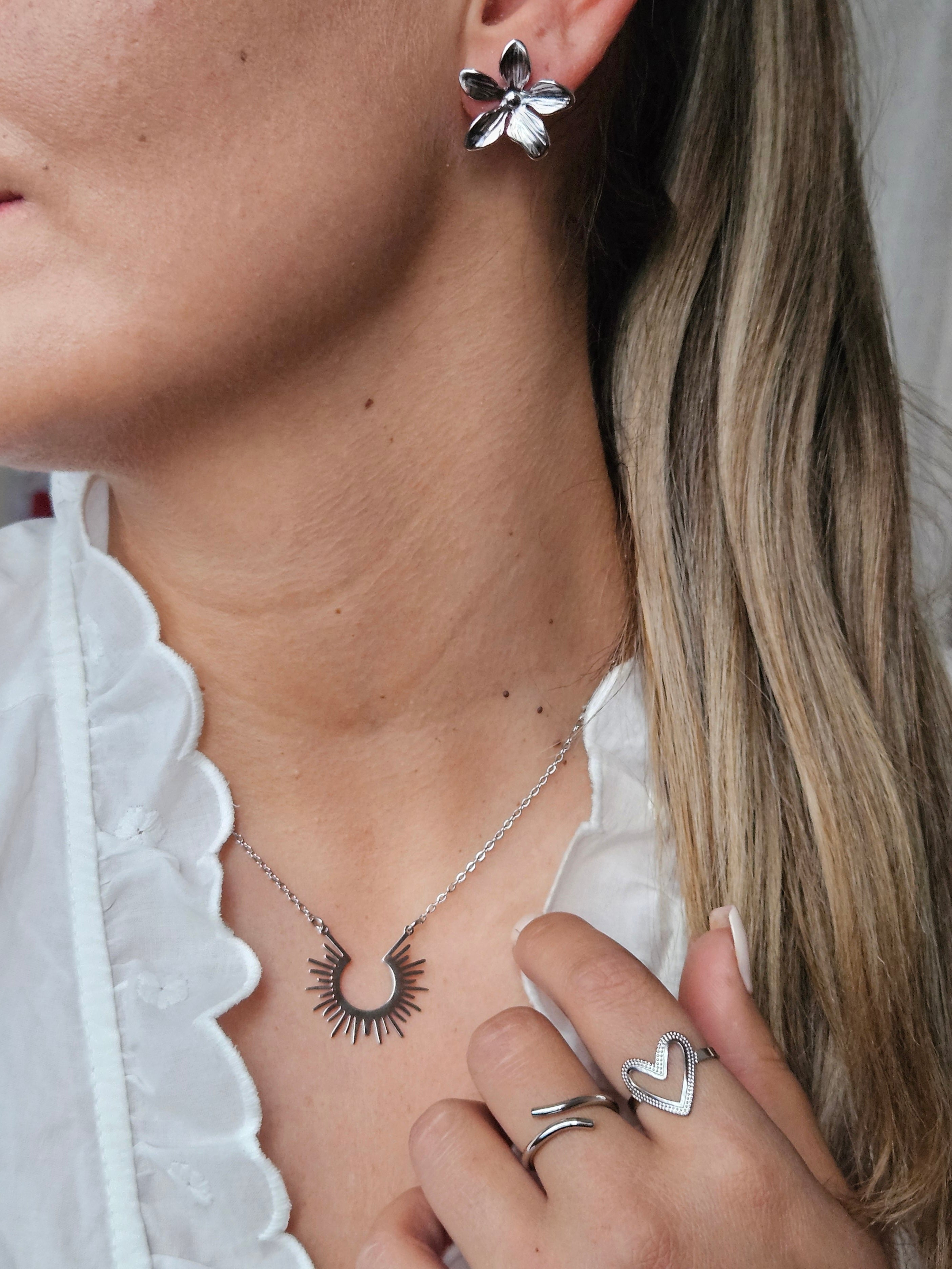 Collier Málaga- Argenté