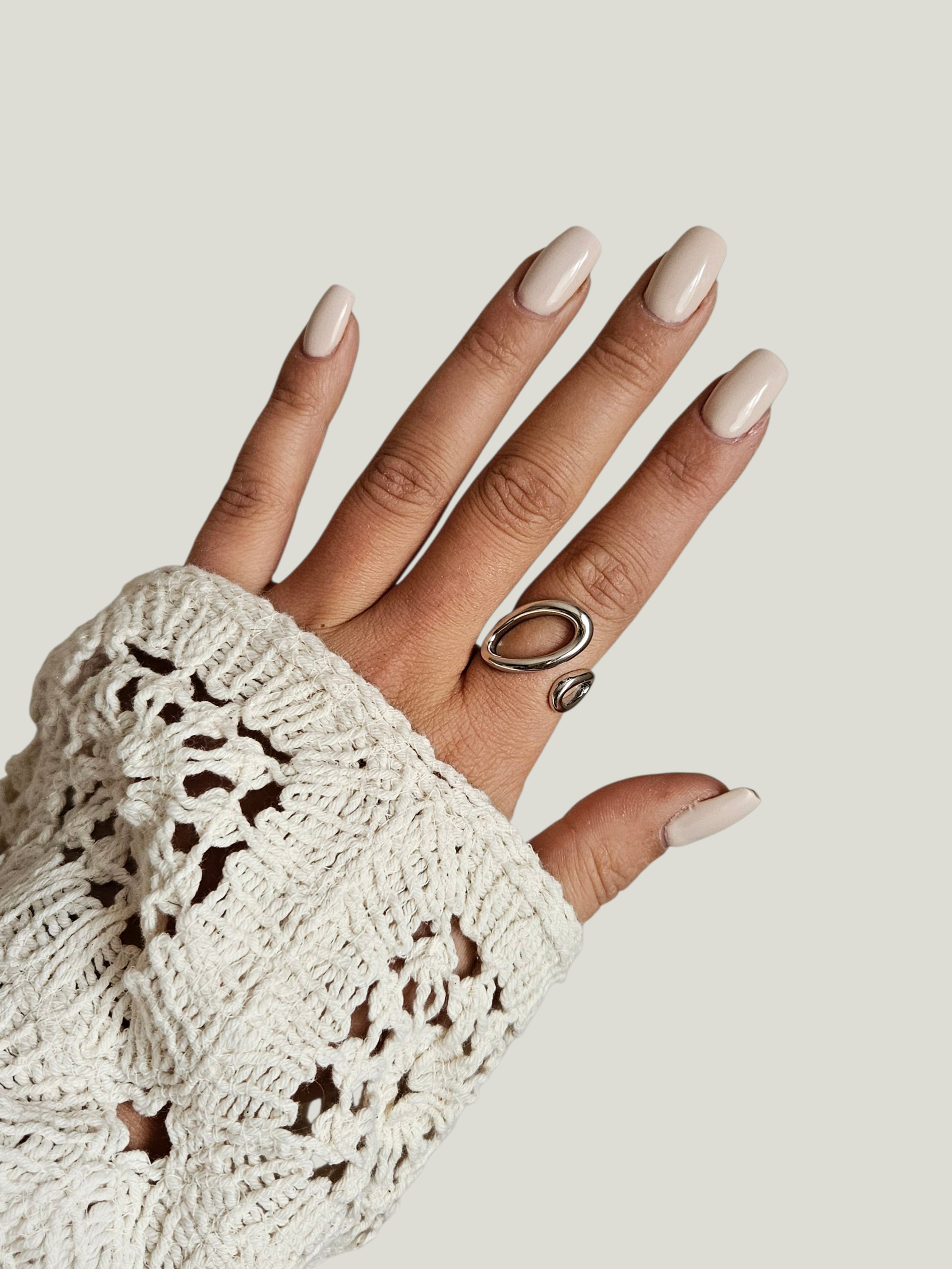 Bague Abela - Argenté